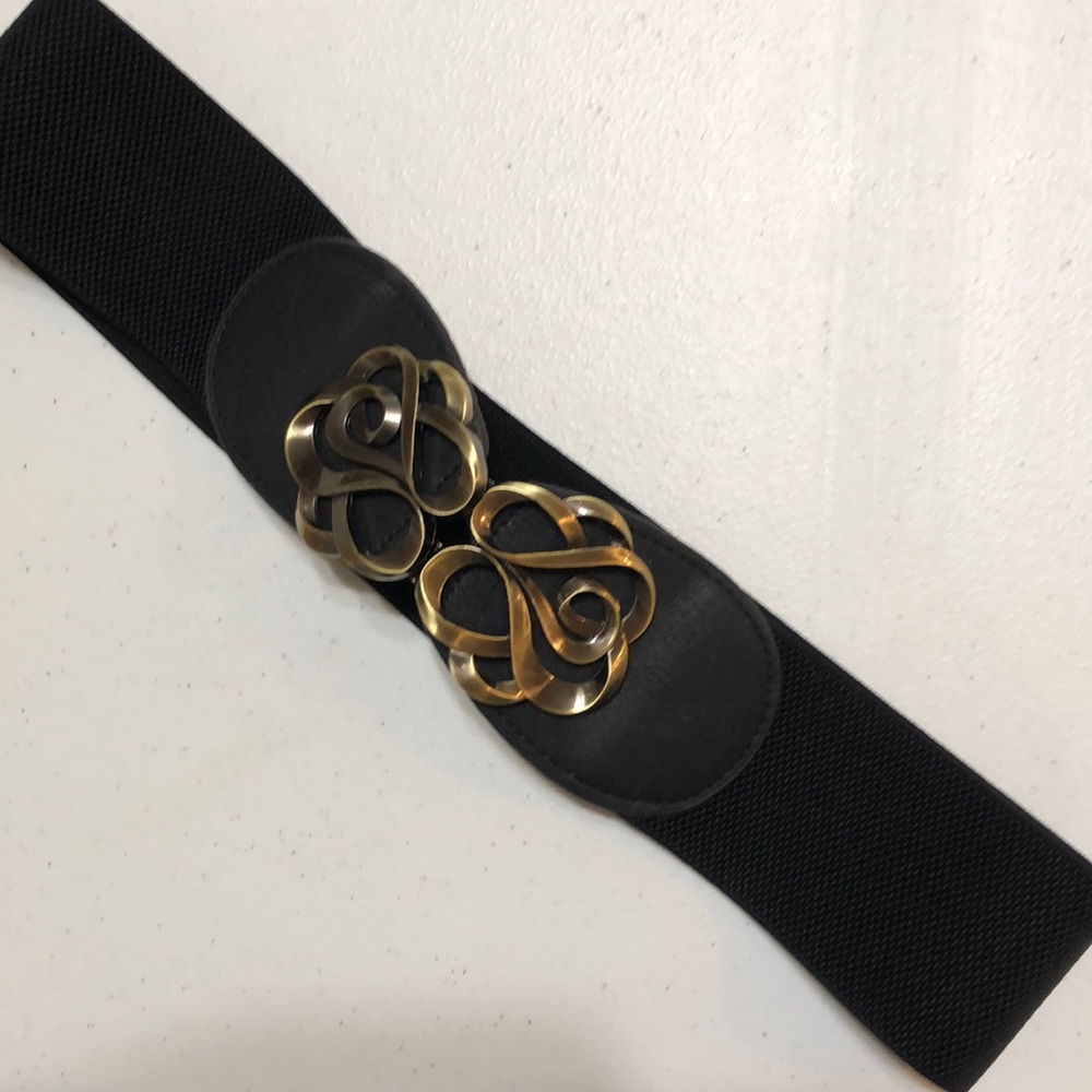 Stretchy 💛vintage dress belt elastic waist cinch
